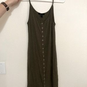 Dark Green Bodycon Dress